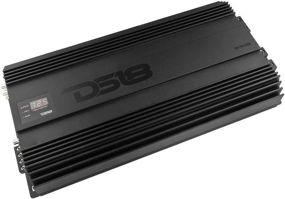 DS18 H-KO8 HOOLIGAN SPL 1-Channel Monoblock Car Amplifier, 8000 watts RMS